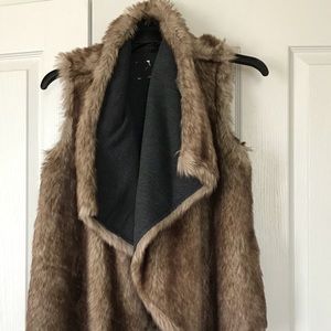 Reversible Faux Fur Vest